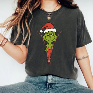 Grinch Smiling Face Shirt, Ew People Shirt, Whoville Grinch Shirt, Mens Christmas Grinch Tee, Grinch Christmas Ugly Shirt, Grinch Lover Gift