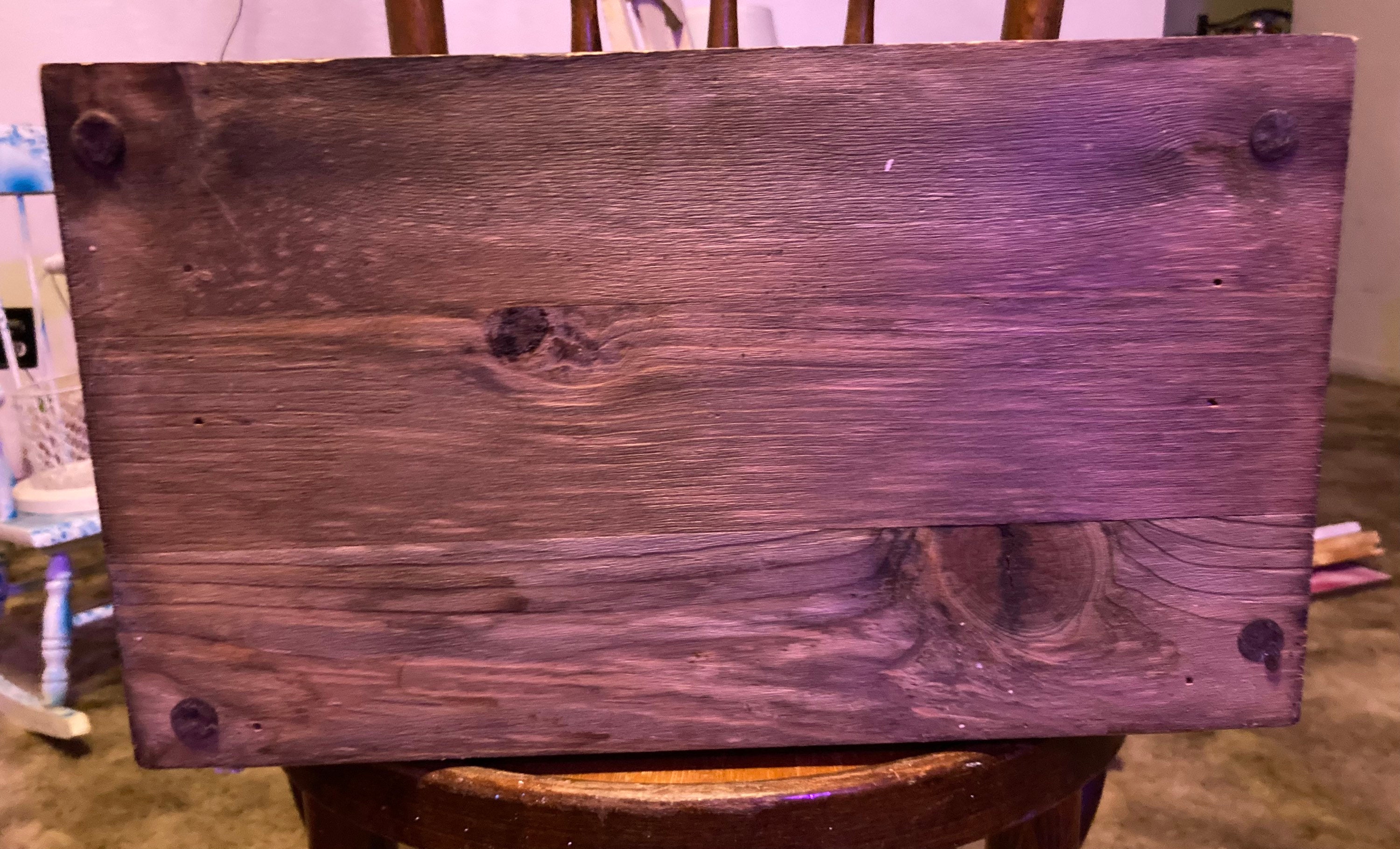 Vintage Knock on Wood Corp Wooden Bread Box - Etsy