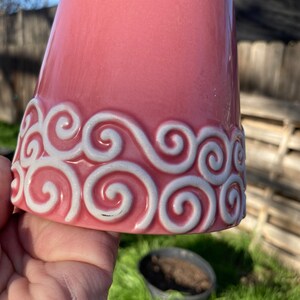 Vintage Bloom-rite Ceramic Pink Planter - Etsy