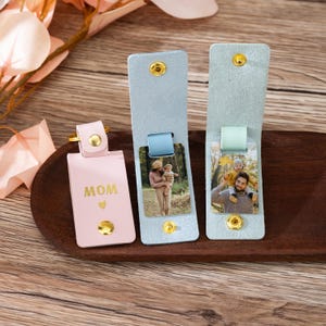 Unique Mothers Keychain, Personalized Photo Keychain for Her, Photo Gifts, Birthday Gifts, Christmas Gifts for Mama, Moms Gifts from Kids
