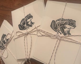 Blank Frog Cards (set of 5)
