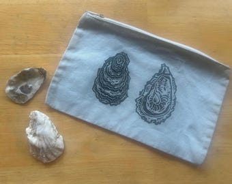 Oyster zipper bag
