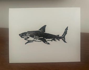 Blank Shark cards(set of 5)