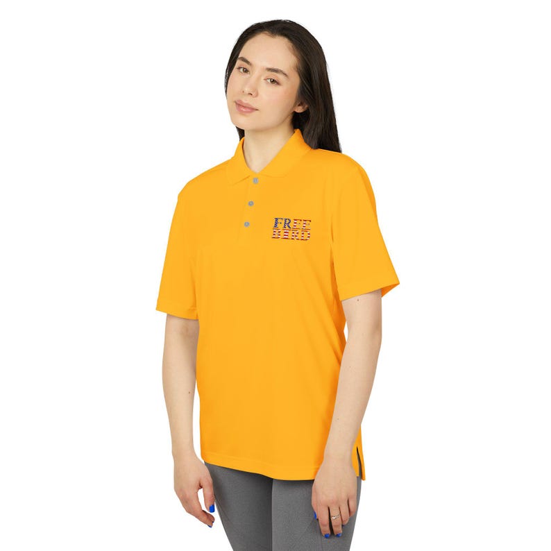 Adidas Free Bird Golf Polo Shirt - Recycled Polyester, UPF 50+ image 5