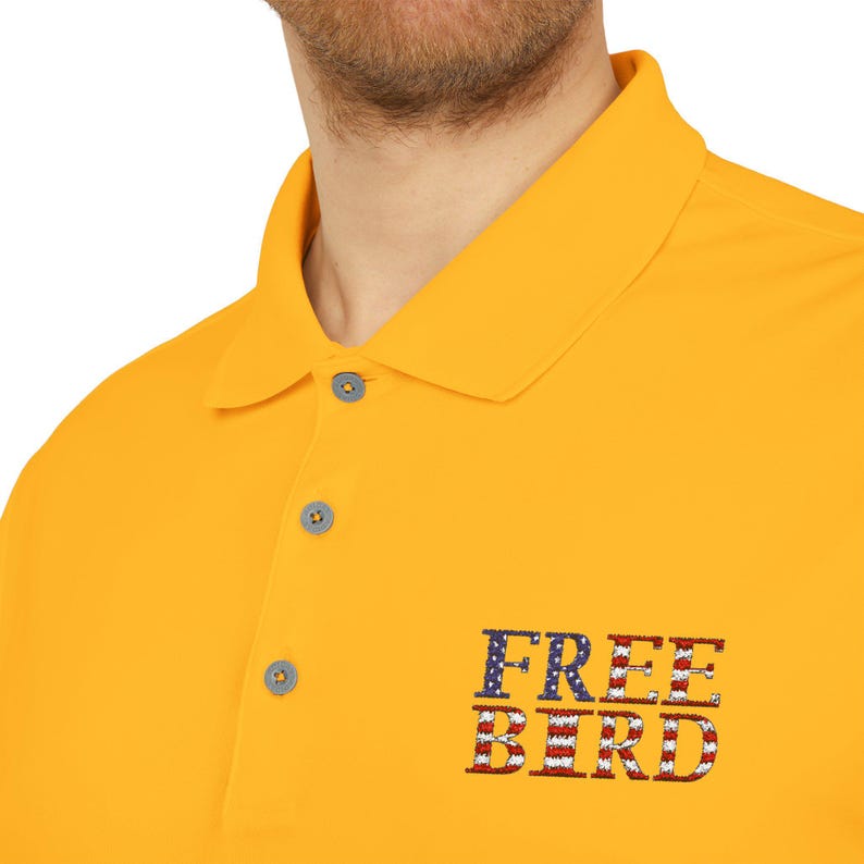 Adidas Free Bird Golf Polo Shirt - Recycled Polyester, UPF 50+ image 8