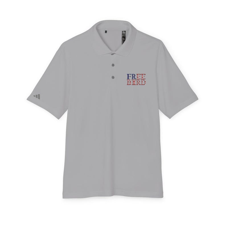 Adidas Free Bird Golf Polo Shirt - Recycled Polyester, UPF 50+ image 3