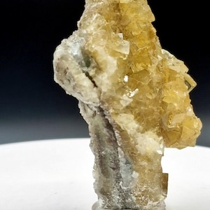Superb Golden honey fluorite from Aouli, Mibladen Morocco