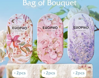 Aquarell Blumen Duftsäckchen | Valentinstag Geschenk | Boho Schrankerfrischer | Autoduft | Künstlerische Home Dekor | Künstler Freund Geschenk