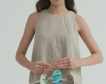 Tropische Palme Duftsäckchen | Valentinstag Geschenk | Urlaubs Vibes Lufterfrischer | Locker und Turnbeutel Deodorant | Sommer Geschenk für Freund