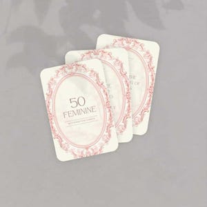 50 carte di affermazione quotidiane positive, incoraggianti, intuitive, edificanti