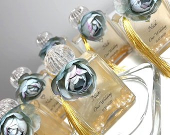 Personalized Wedding Perfume Party Favors: Engagement & Bridal Shower Gifts, Luxury Guest Thank You
