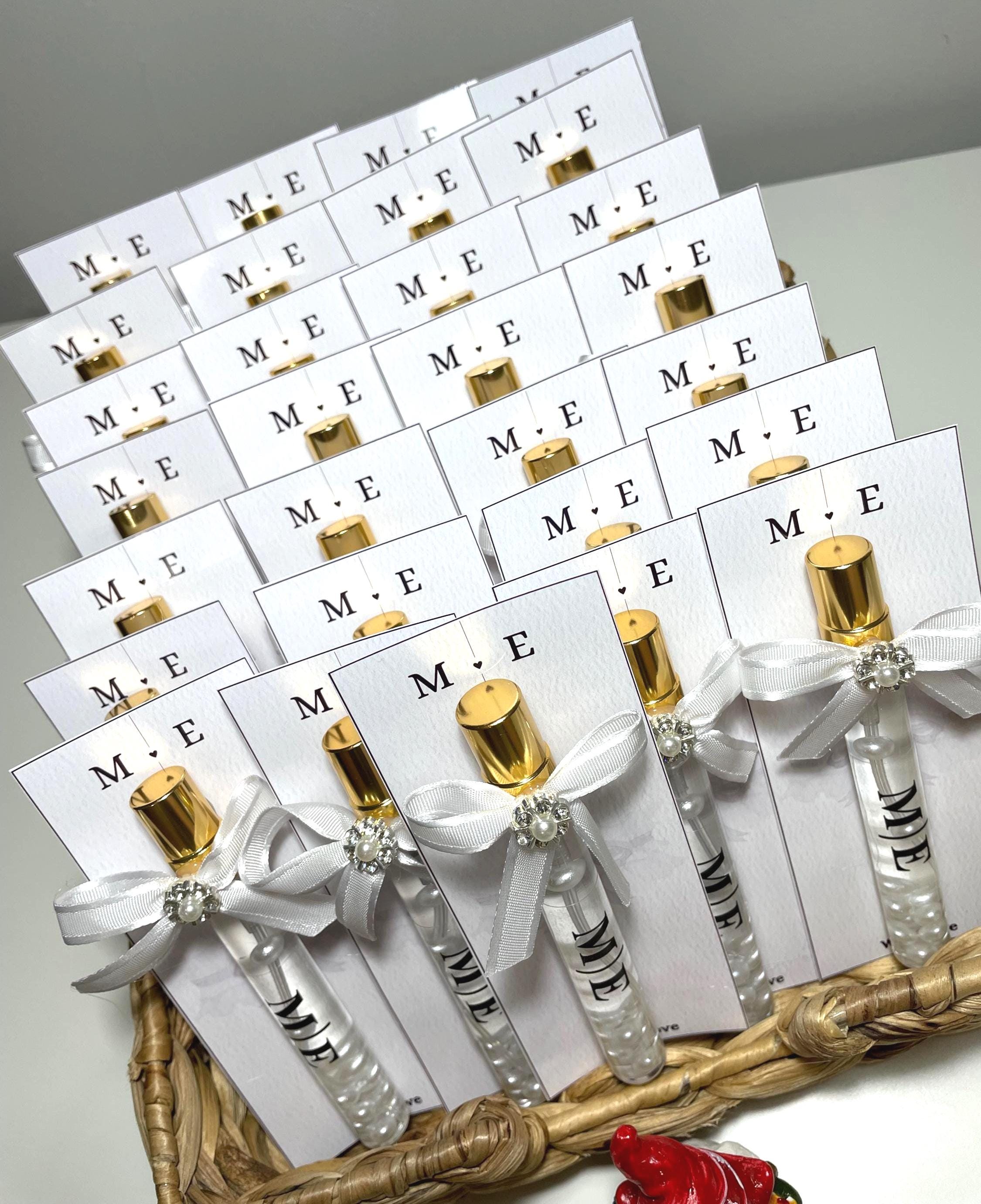 Personalized Perfume Party Favors for Wedding Keepsake & Bridal Shower ...