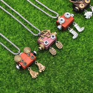 Robot keychain - Etsy 日本