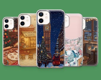 Cozy Aesthetic Phone Case Cute Mouse Cover for iPhone 17Air, 16E, 15, 14, Samsung S25, S24Fe, S23Ultra, A15 Pixel 10, 9A, 9Pro XL, 8A, 8Pro