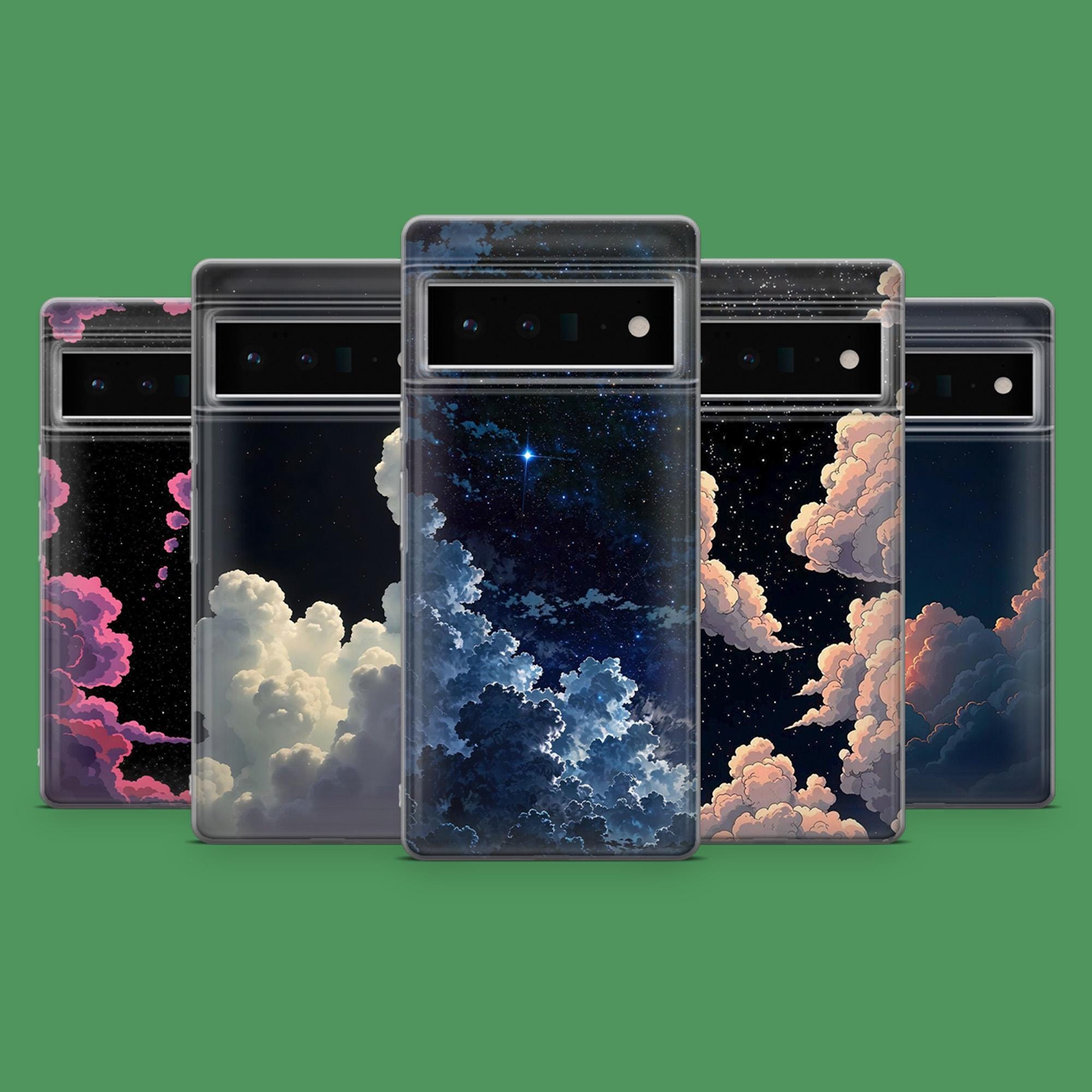 Nightly Clouds Phone Case Universe Cover for Google Pixel 10, 9A, 9Pro XL, 8A, 8Pro, 7A, Samsung S25, S23Ultra, A56, A15, iPhone 17Air, 16E