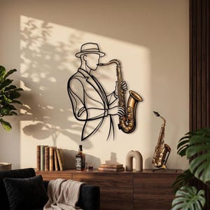 Jazz Wall Decoration - Etsy