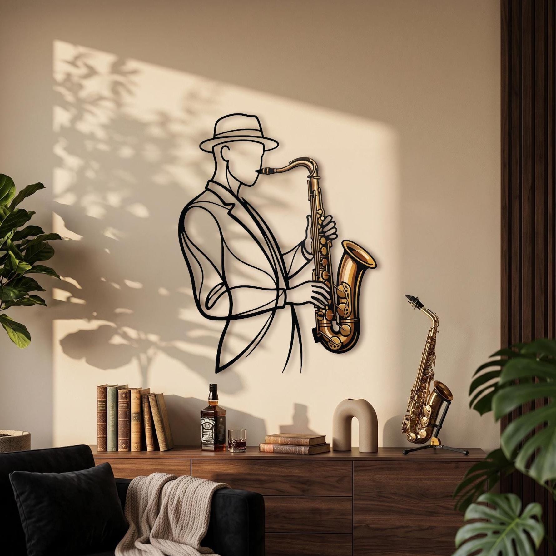 Jazz Wall Decoration - Etsy