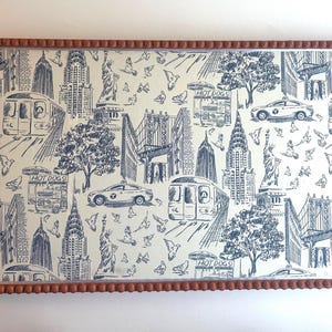 Custom Fabric Bulletin Board – Stylish Memo Board for Home Office or Nursery