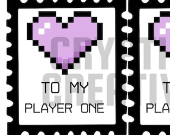 Valentijnszegelsticker (2 x 3 inch) zink sticker | Originele kunst