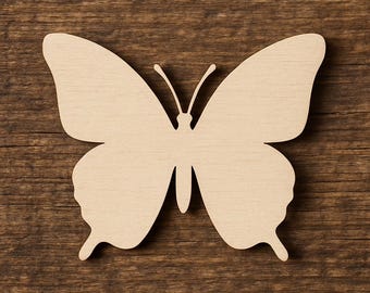 Unfinished Butterfly Wood Cutout Craft Blank Bulk Party Decorations Nursery