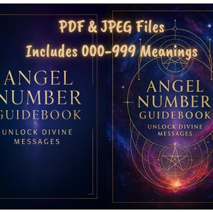 Angel Number Oracle Deck: A Digital Guidebook and Card Set