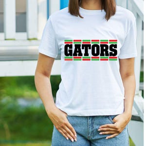 Gators Bundle Svg Png, Gator Svg, Gators Shirt Svg,Gators Mascot SVG PNG Sublimation Design for Cheer Shirt,Game Day,