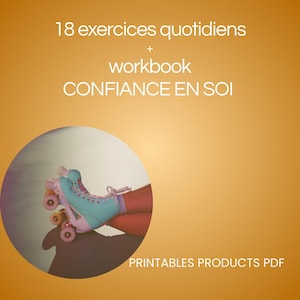 Cartes affirmations confiance en soi PDF à imprimer + Workbook introspectif thérapeutique par Emotionmagicguidepdf