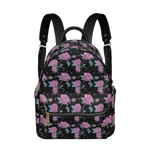 alternative mini backpack Eagerrich Cute with Cute Pin Accessories Plush Pendant Small backpack Aesthetic Mini Backpack for School(Black-2) The outside of these camo alice packs also has three large size outside flap pouch pockets with adjustble web strap closures with reinforced wide webbed backpack straps that are adjustable to fit. Velvet Spikey Mini Backpack with