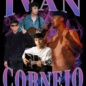 Ivan Cornejo T Shirt Design PNG Instant Download 300 Dpi