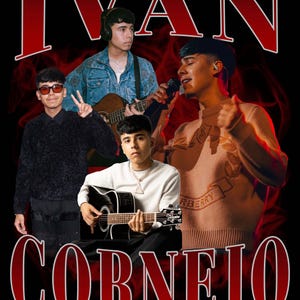 Ivan Cornejo T Shirt Design PNG Instant Download 300 Dpi