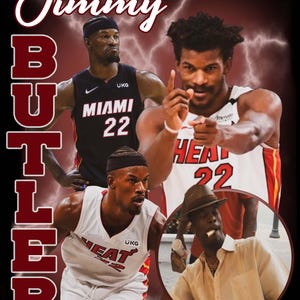 Jimmy Butler T Shirt Design PNG Instant Download 300 Dpi