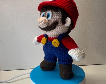Handmade Mario Bros Amigurumi – Crochet Plush Toy – Gamer Gift