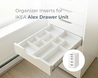 Tabletop Gaming Storage Drawer Organizer for IKEA Alex | Custom Dividers for DnD Minis, Dice, Trading Cards and Board Game Pieces