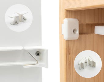 Drawer Bin and Shelf Stoppers for IKEA Trofast Drawer Bins and White/Pine IKEA Trofast frames | Playroom, Toys, Craft Storage