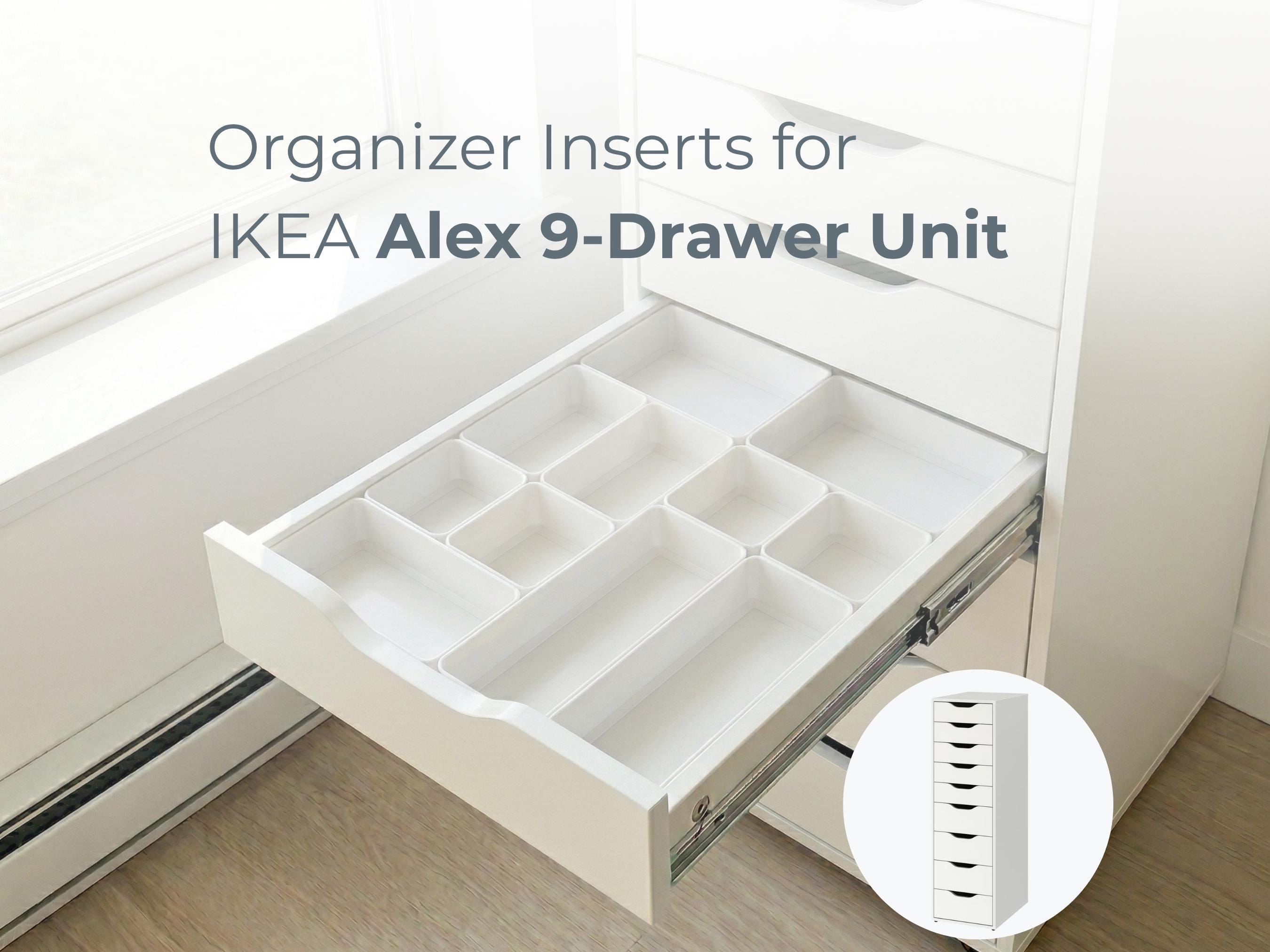 その他 IKEA alex 2.9” Tall Organizer Inserts for IKEA 9-drawer Alex | Modular and