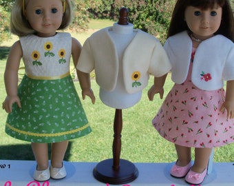 WZÓR DO SZYCIA PDF / Farmcookies Simply Chic / Ubrania pasują jak ubranka dla lalek American Girl