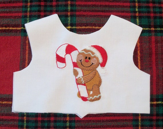 18 Inch size / Farmcookies Embroidered Bodice Front / Lining Included / Sewing for 18" American Girl Doll Clothes