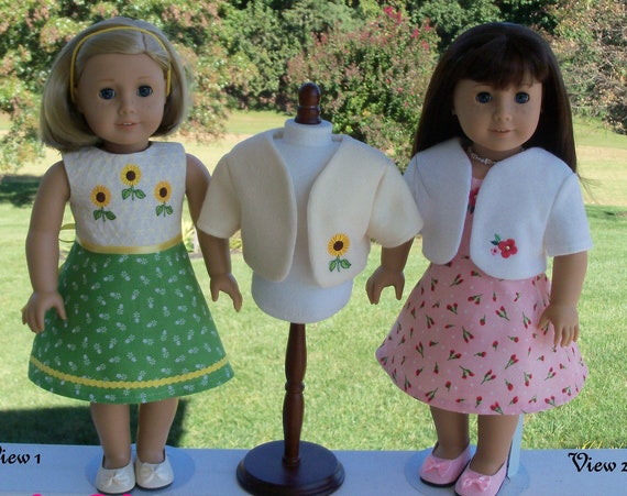 Sewing PATTERN / Farmcookies Simply Chic / Clothes Fit Like American Girl Doll Clothes Pattern