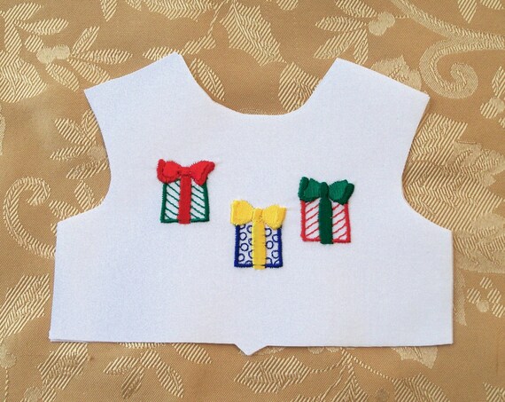 18 Inch size / Farmcookies Embroidered Bodice Front / Lining Included / Sewing for 18" American Girl Doll Clothes