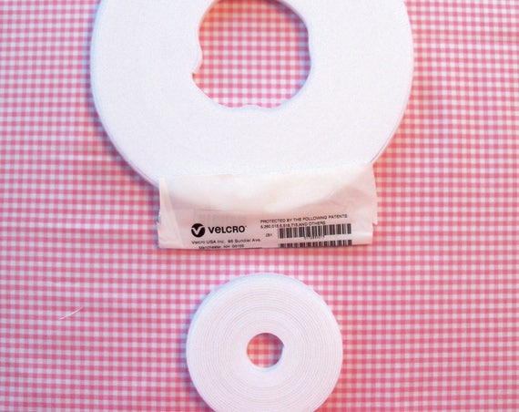 EXTRA THiN VELCRO ® / 3 Yard Pack of Genuine VELCRO® Brand Ultra Thin Low Profile Hook & Loop for Doll Clothes /Many Colors