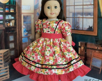 SEWING PATTERN/ 1800s Gown for American Girl® or Other 18" Doll (Pre-PRINTED)