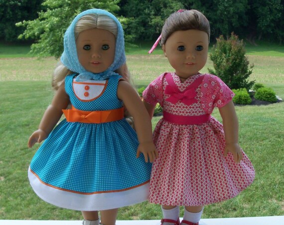 PDF Sewing Pattern / Doo Wop Days/ 1950's Pattern Fits American Girl® or Other 18" Doll