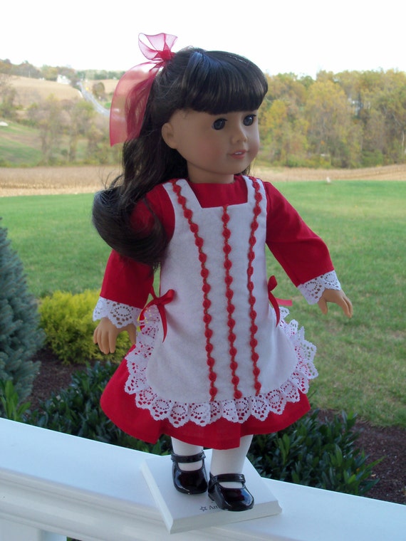 samantha parkington christmas dress PDF Sewing Pattern / Samantha's / Fits American Girl or Other 18