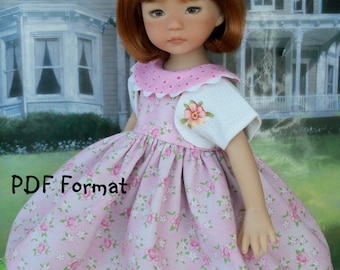PDF Schnittmuster / Swing Into Spring / Schnittmuster für Dianna Effners 13"Little Darling Puppen