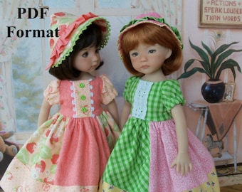 Little Darling PDF Pattern / Patchwork Prinzessin / Schnittmuster für Dianna Effner 13"Puppen