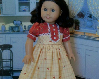 PDF Sewing Pattern / Ruthie's Birthday Dress/ Fits American Girl® or other 18" Dolls