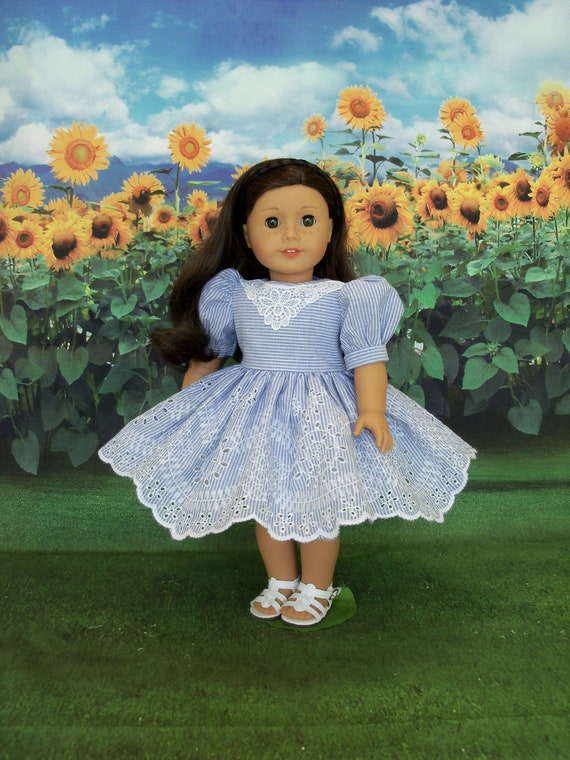 18 Inch DOLL CLOTHES /Special Occasion Dress for American Girl by Farmcookies / Fits American Girl and other 18 Inch Doll