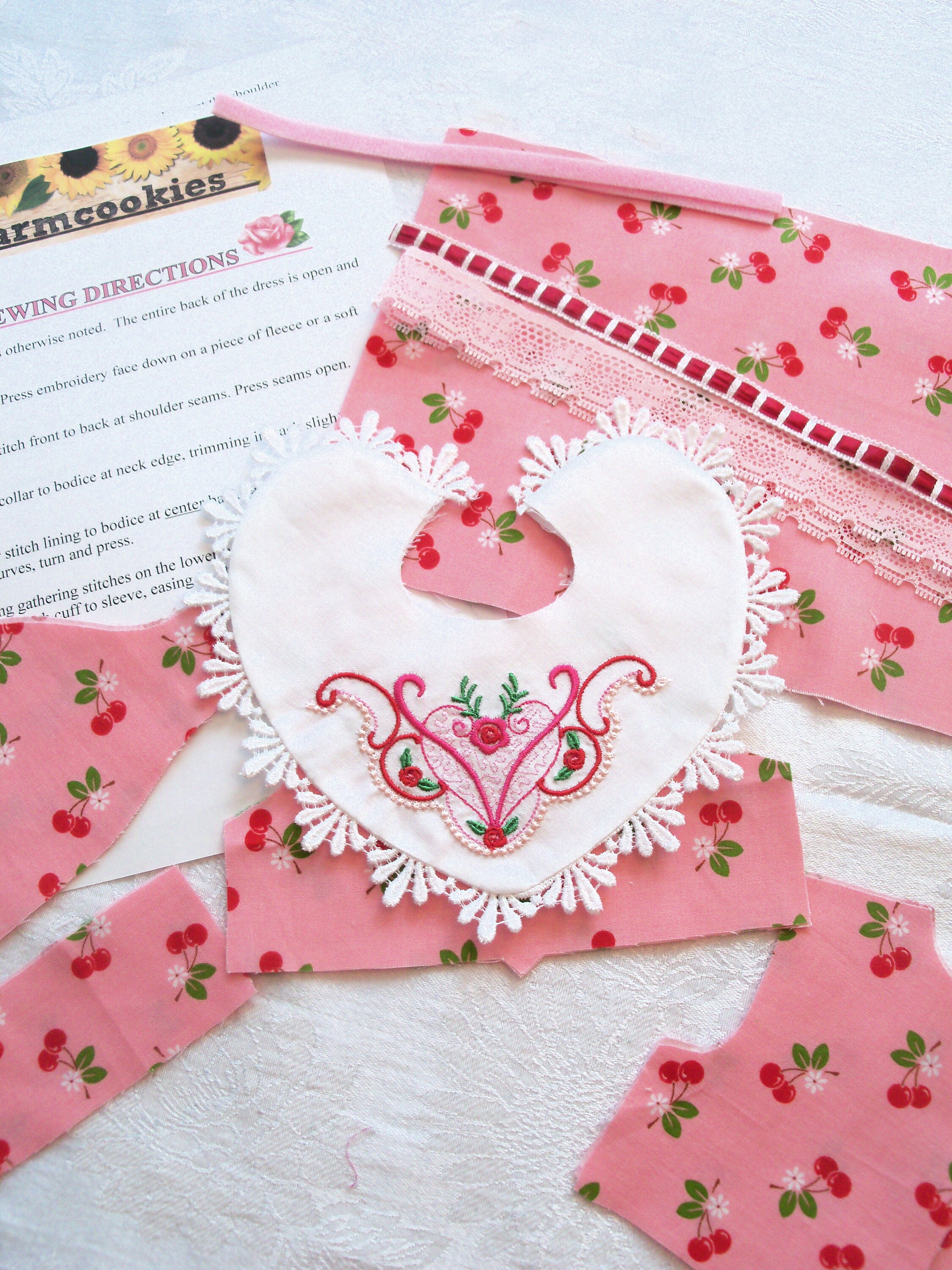 doll dress making kit