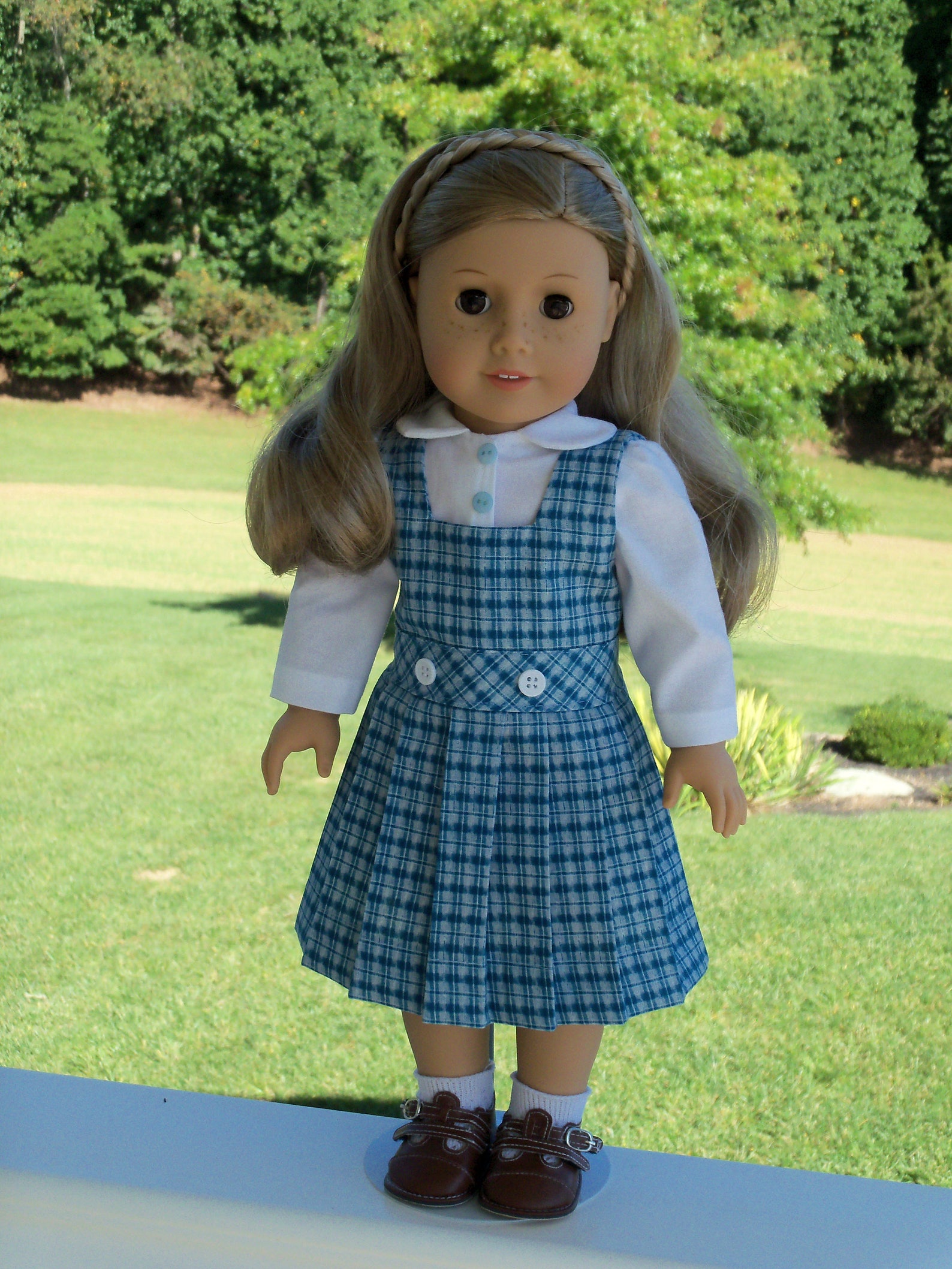 18 Inch Size / PDF Sewing Pattern A CLASS ACT /school Uniform Etsy