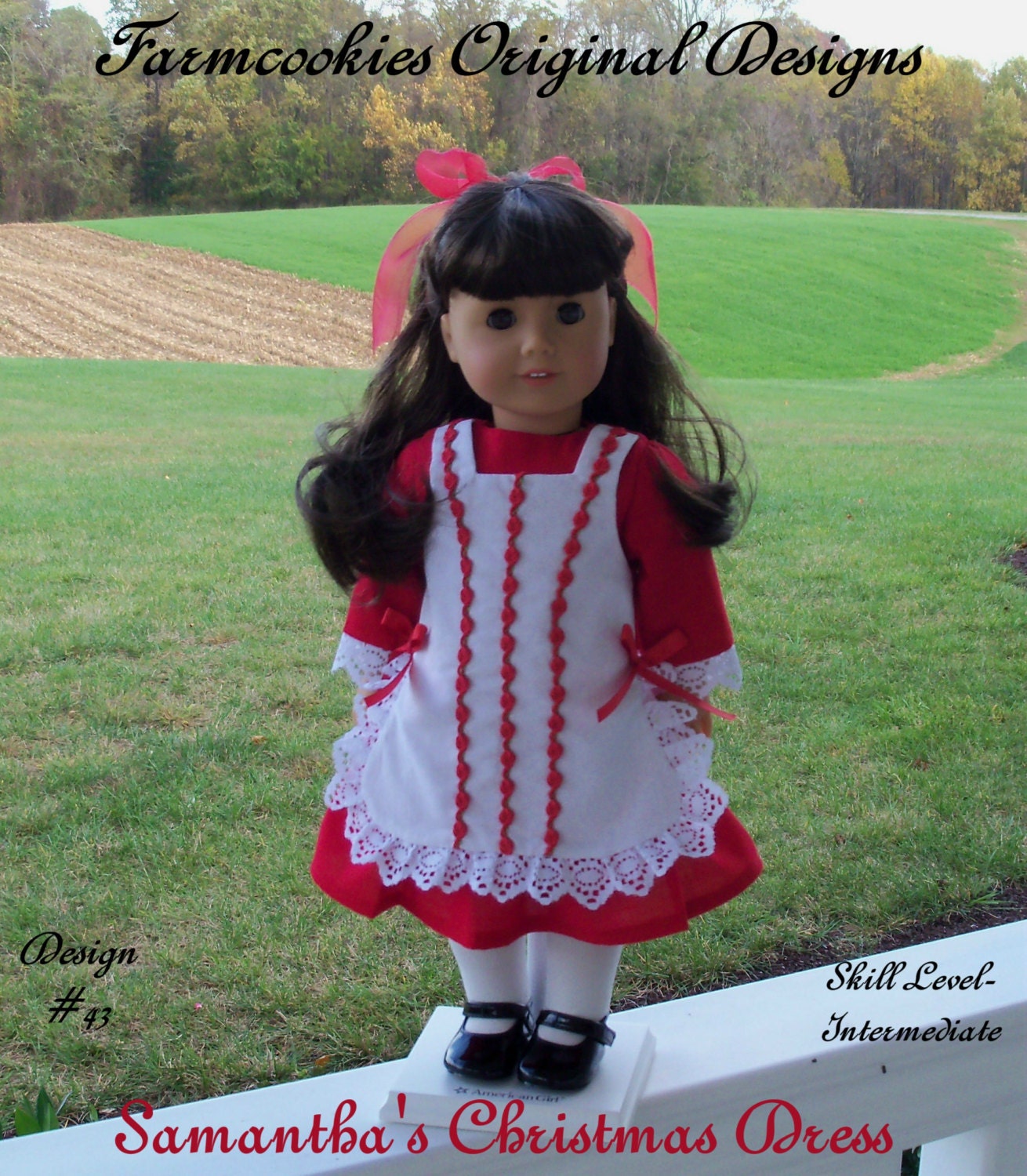 american girl samantha christmas dress